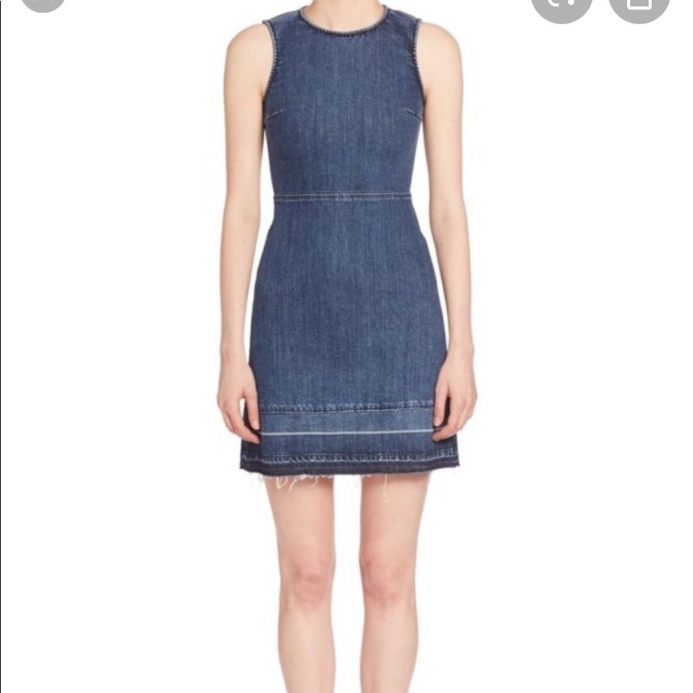 Theory Denim Dress - Picture 2 of 11